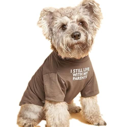 Round Neck Pet T-Shirt Comfortable Casual Wear
