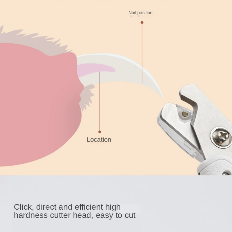 Professional LED Pet Nail Clipper Scissors Grooming Tool
