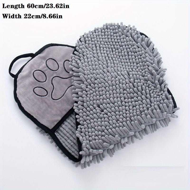 Absorbent Microfiber Quick Drying Machine Washable Hand Pocket Pet Towel