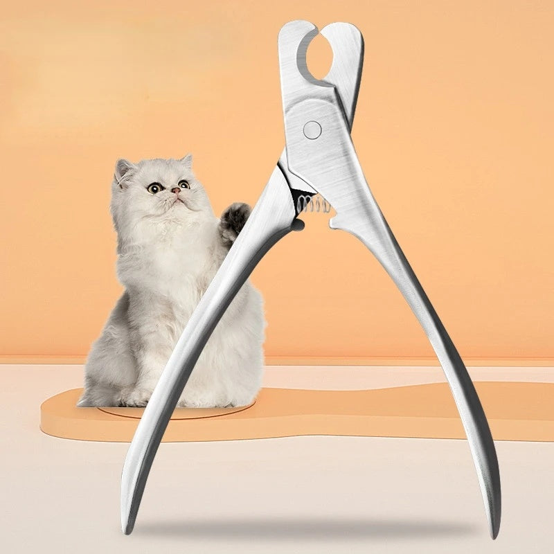 Professional Pet Nail Clipper Safety Stainless Grooming Tool