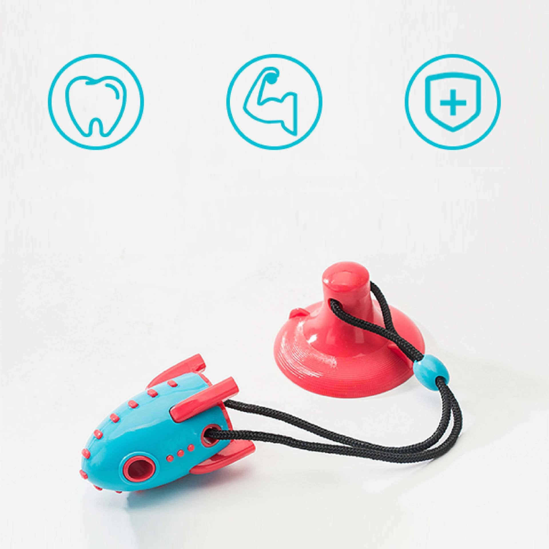 Pet Rocket Food Leaking Bite Resistant Chew Toy