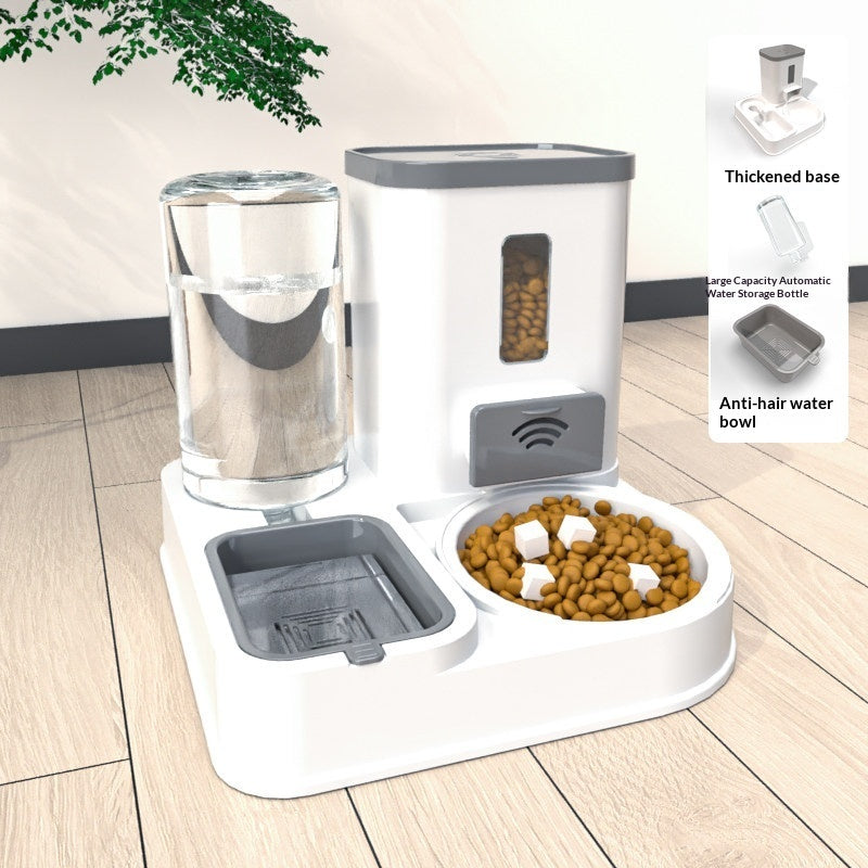 Pet Feeding And Drinking Station Bowl Set Elevated Organizer