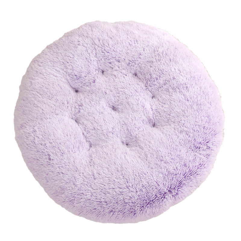 Pet Round Plush Warm Sleep Bed Mat House