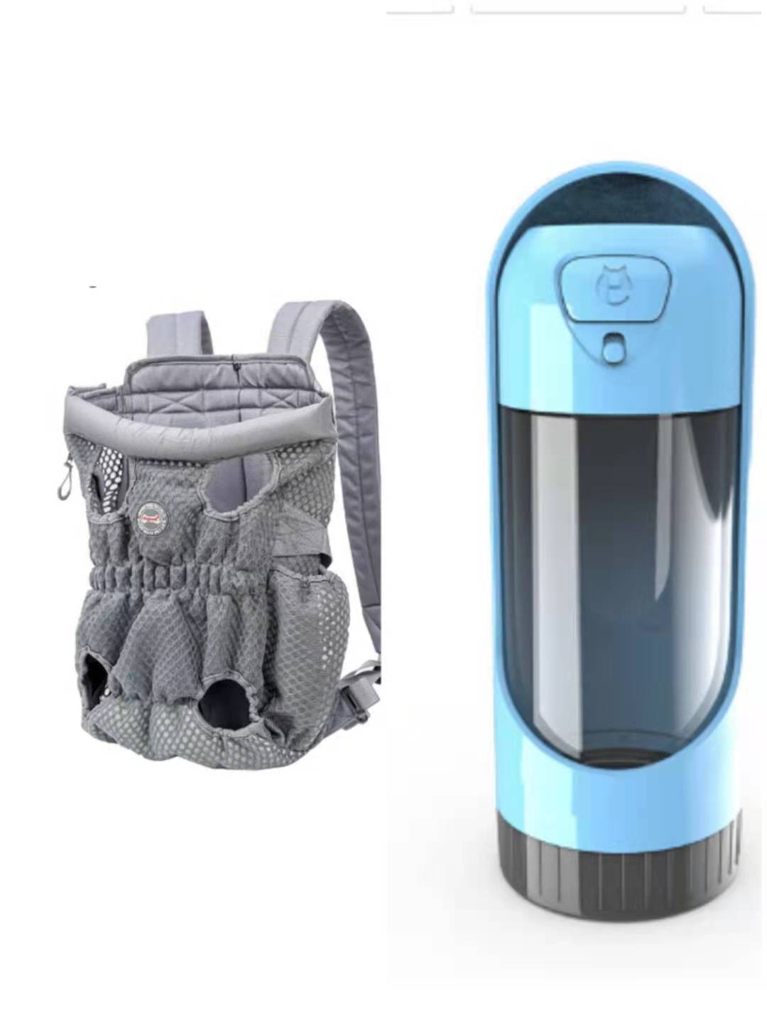 Pet Carrier Backpack Mesh Breathable Outdoor Travel Bag