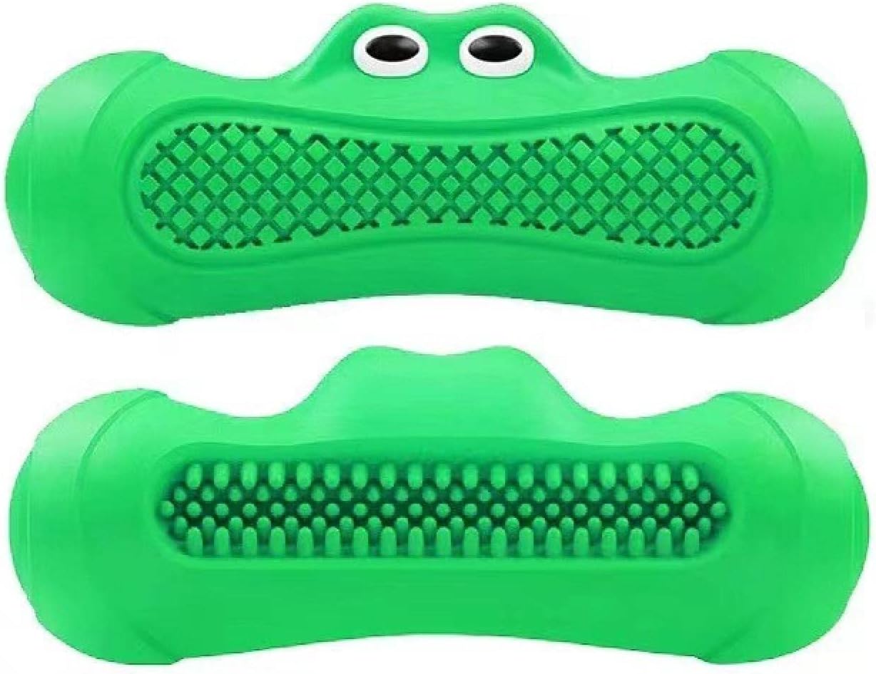 Pet Vocal Rugby Natural Rubber Teething Chew Toy