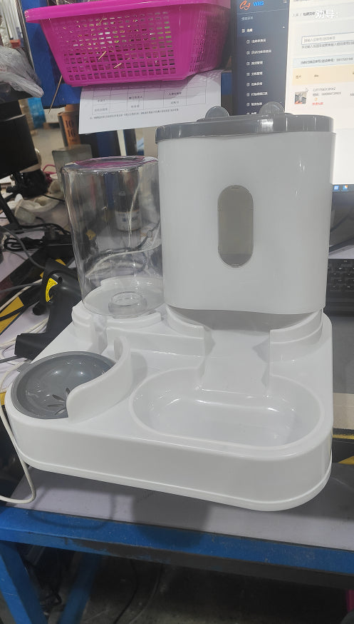 Pet Automatic Feeding Water Dispenser Bowl
