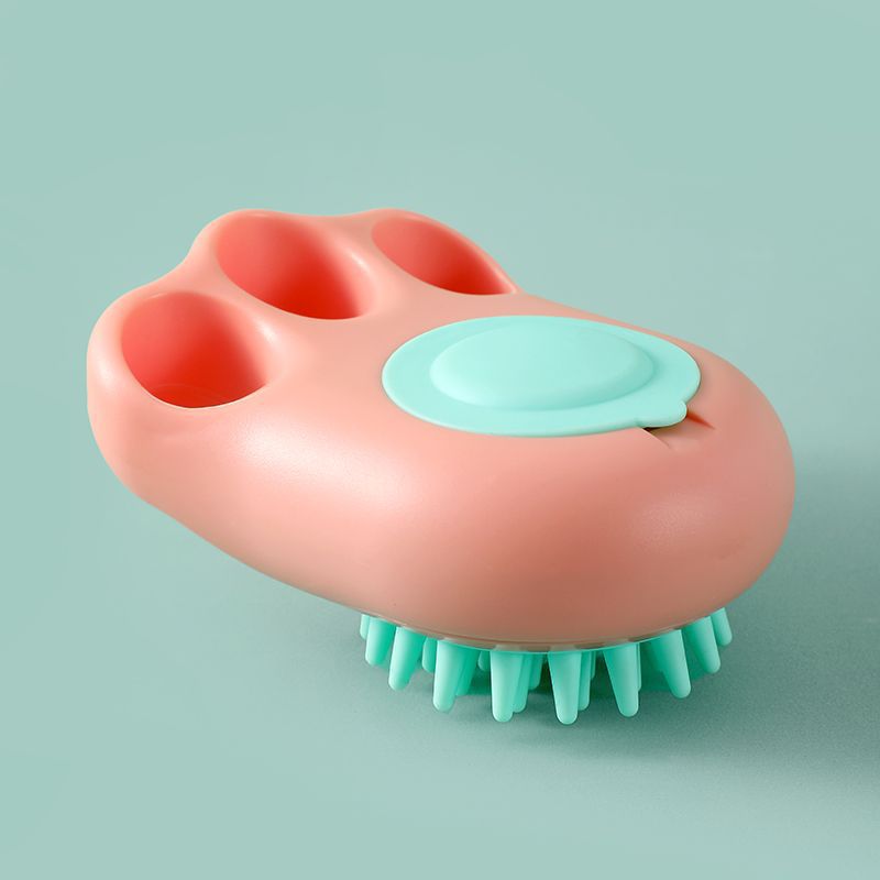 Pet Claw Bath Massage Cleaning Brush Comb Tool