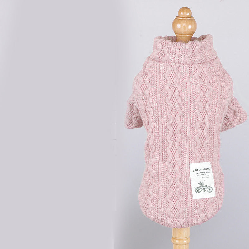 Pet Warm Knitted Winter Sweater Clothing Apparel Cozy