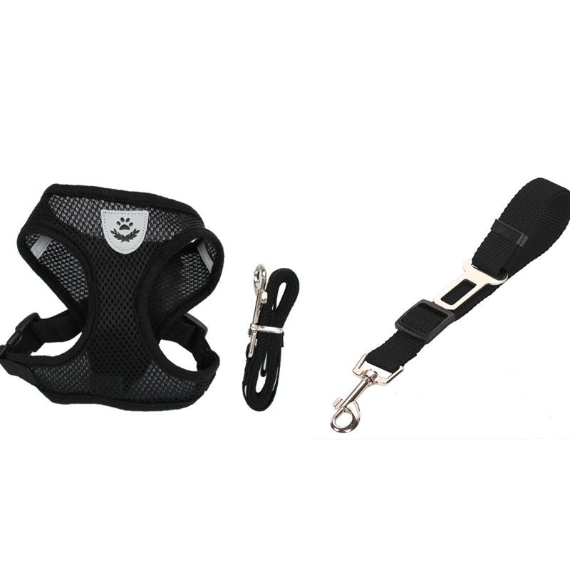 Pet Car Seat Belt Adjustable Safety Leash
