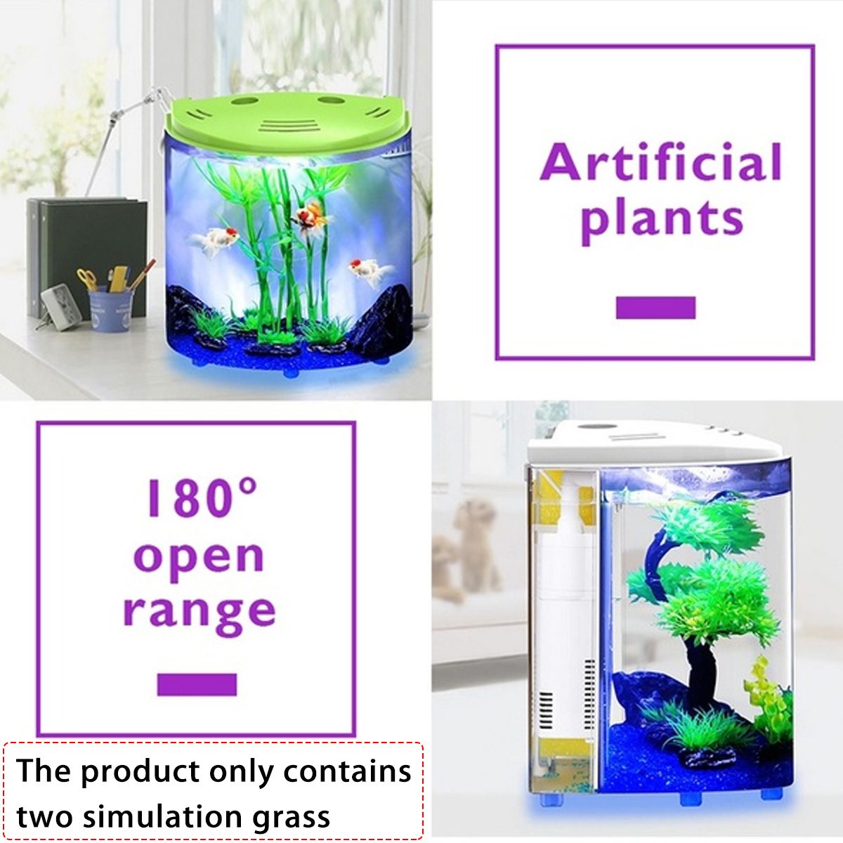 Ecological Acrylic Aquarium Fish Tank