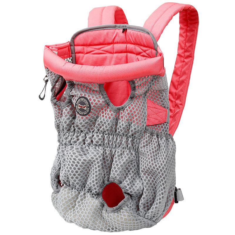 Pet Carrier Backpack Mesh Breathable Outdoor Travel Bag