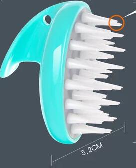 Pet Comfortable Bath Massage Grooming Cleaning Brush Comb
