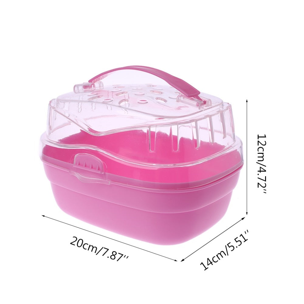 Transparent Acrylic Hamster Cage