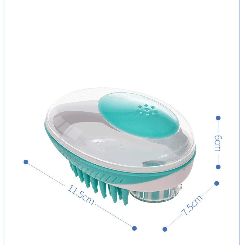 Pet Bath Massage Hair Removal Grooming Brush Tool