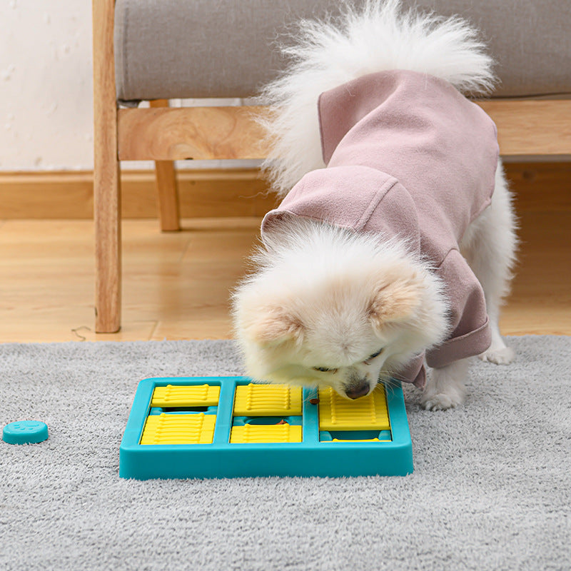 Pet Rotating Interactive Educational Slow Food Dispensing Toy