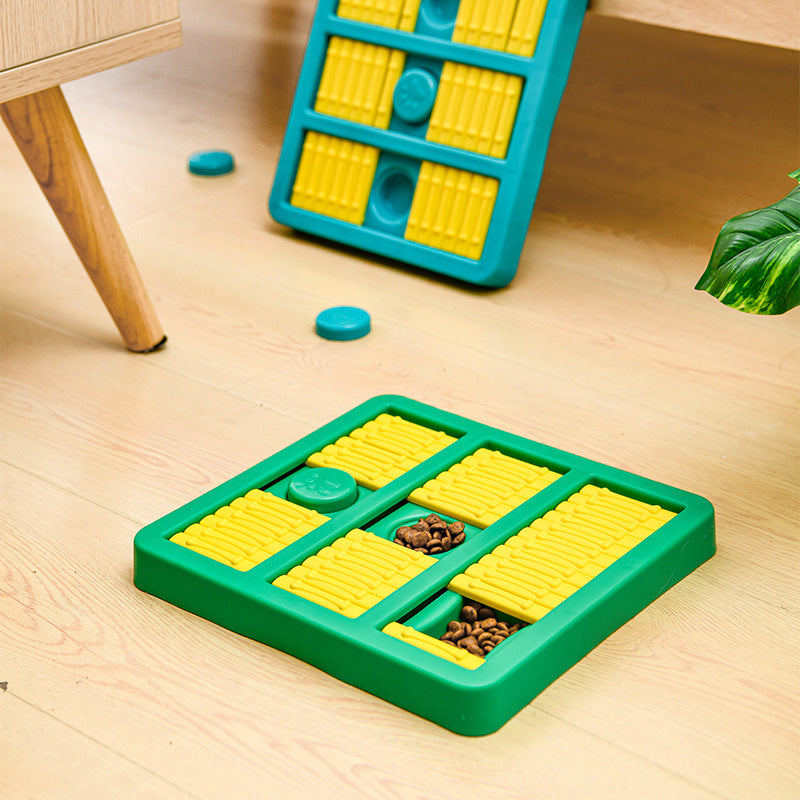 Pet Rotating Interactive Educational Slow Food Dispensing Toy