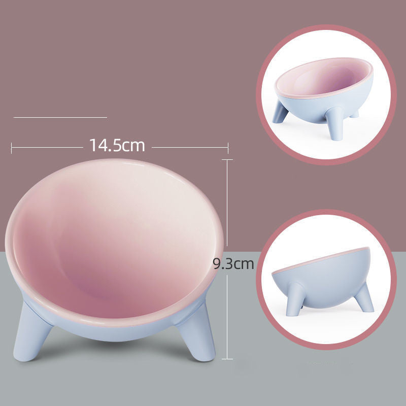 Pet Nordic Stand Feeding Food Bowl Set Accessories