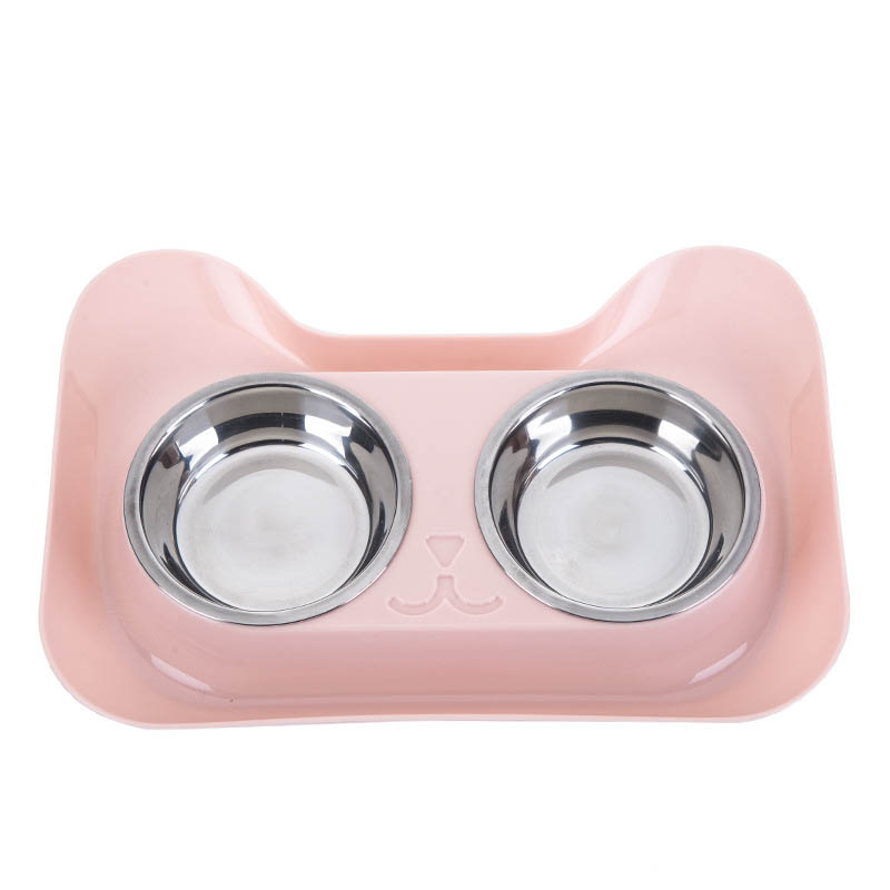 Pet Stainless Steel Drinking Water Feeding Bowl
