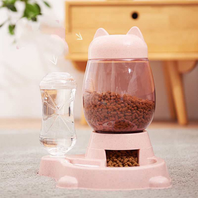 Pet Automatic Feeding Drinking Bowl