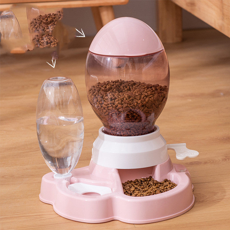 Pet Automatic Feeding Drinking Bowl