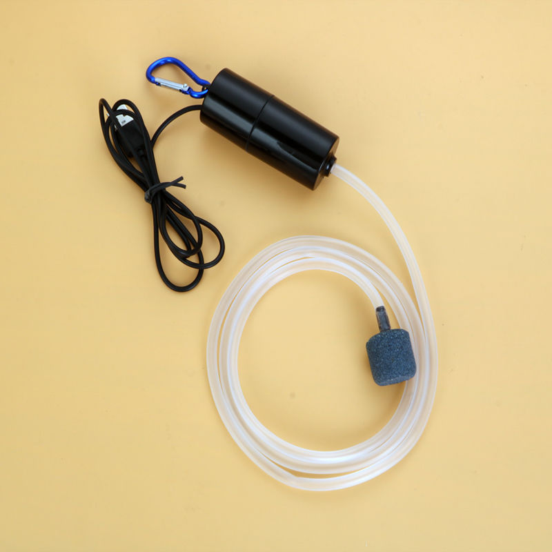 USB Aquarium Air Pump Portable Silent Oxygen Supply