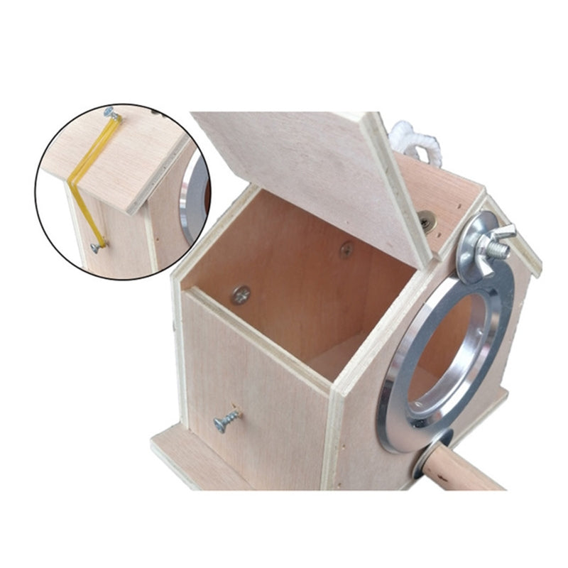 Round Cage Bird Nest Parrot Breeding Box Outdoor