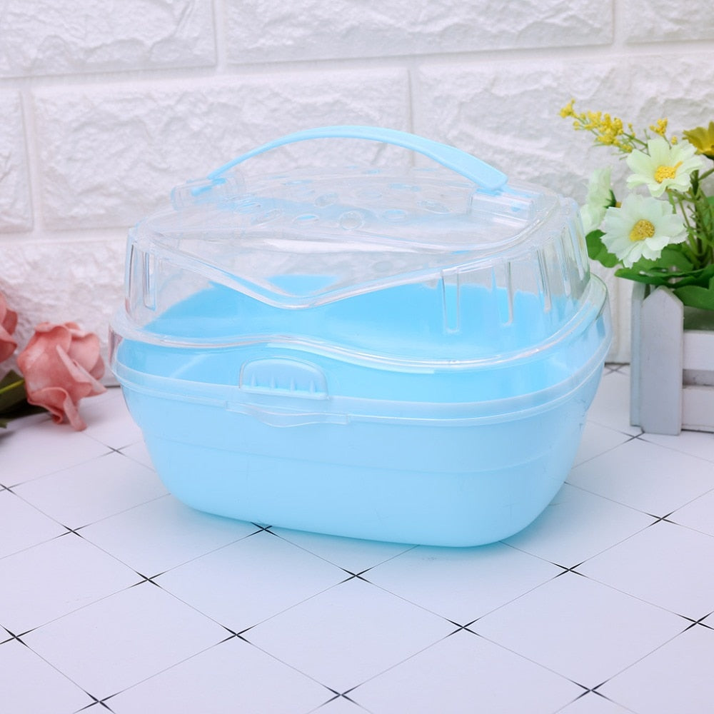 Transparent Acrylic Hamster Cage