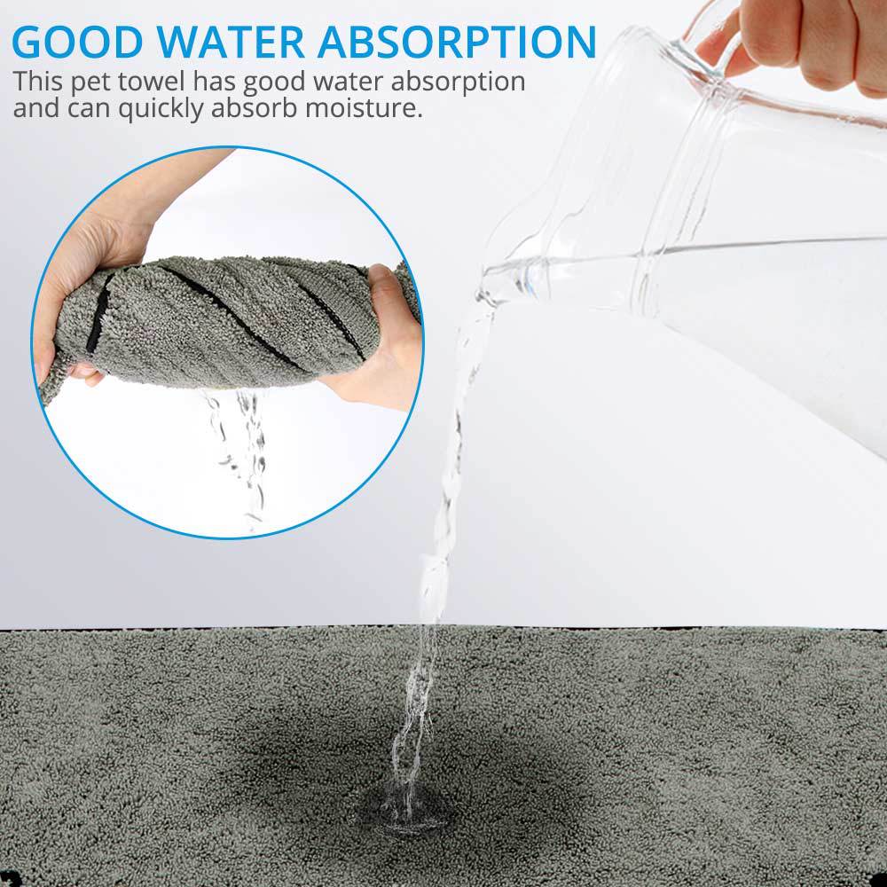 Pet Super Absorbent Large Bathrobe Towel