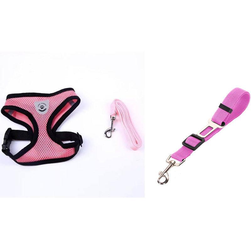 Pet Car Seat Belt Adjustable Safety Leash