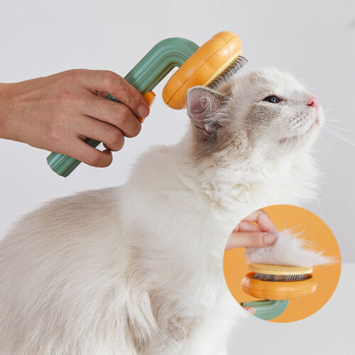Self Cleaning Pet Slicker Brush Grooming Detangling Tool