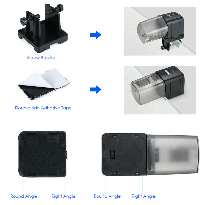 Smart WiFi Remote Automatic Aquarium Fish Feeder System