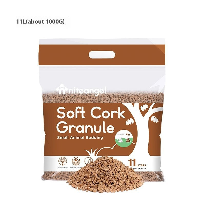 Oak Cork Hamster Bedding Dust Free Cage Landscaping Supplies