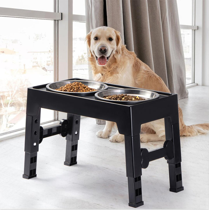 Pet Elevated Neck Support Anti Tumble Feeding Bowl