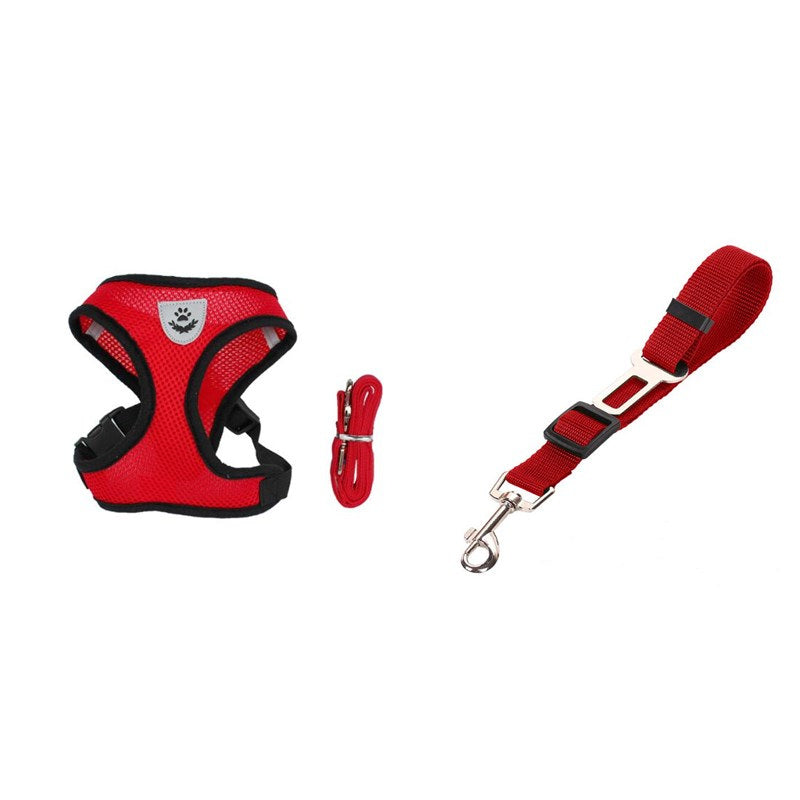 Pet Car Seat Belt Adjustable Safety Leash