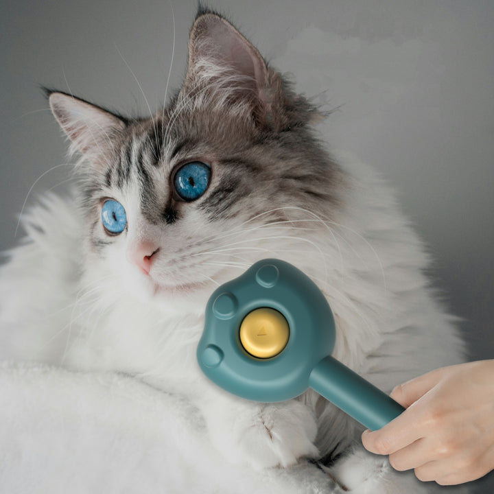 Self Cleaning Pet Grooming Comb Hair Removal Brush Tool