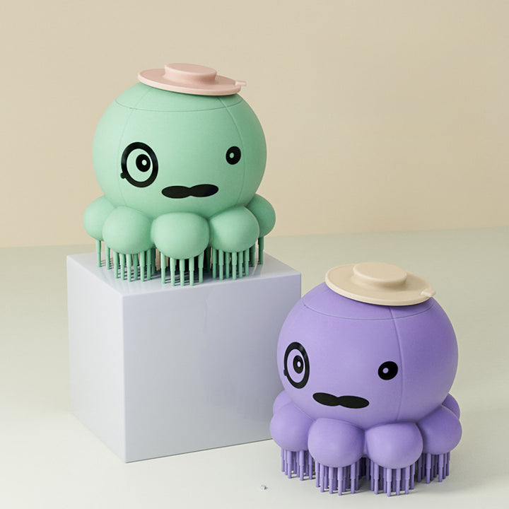 Pet Silicone Bath Massage Comb Body Wash Grooming Brush