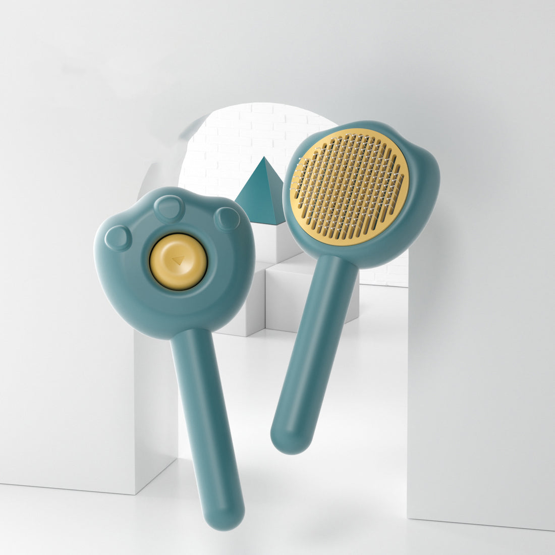 Self Cleaning Pet Grooming Comb Hair Removal Brush Tool