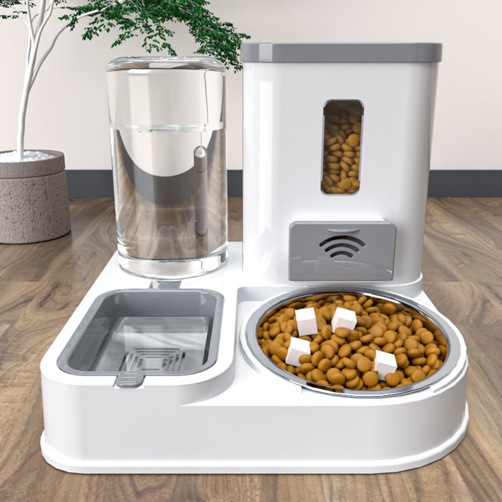 Pet Feeding And Drinking Station Bowl Set Elevated Organizer