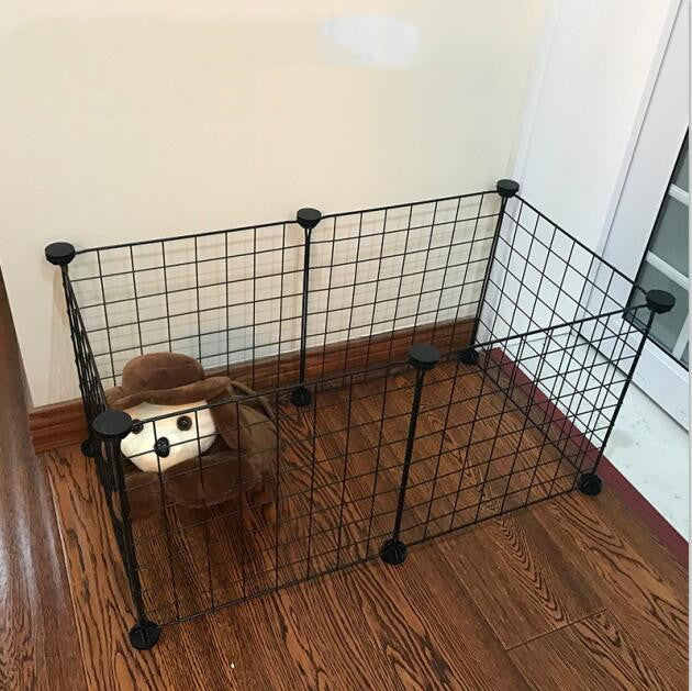 Splicing Teddy Rabbit Cage Isolation Door System
