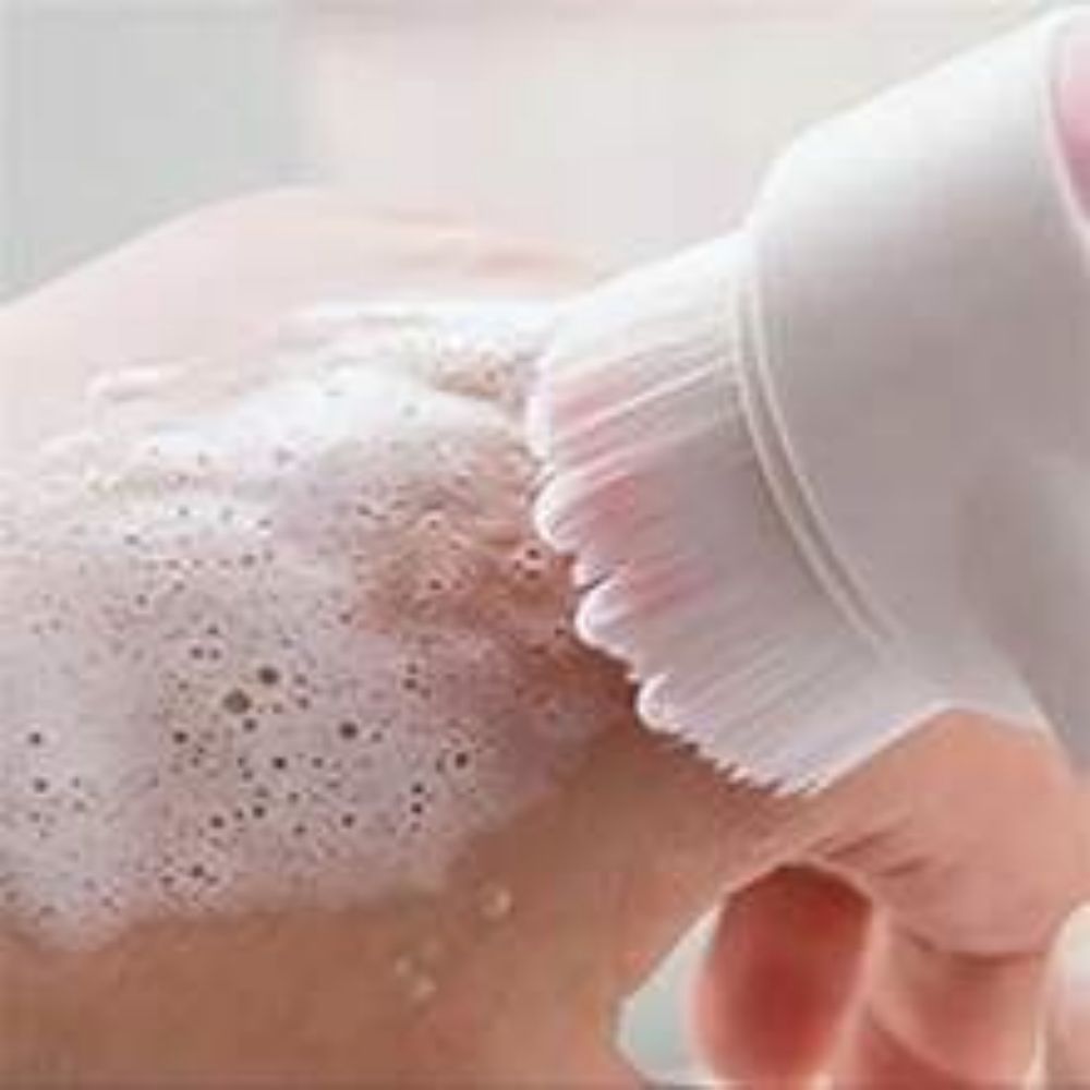 Gentle Pet Paw Brush Grooming Massage Cleaning Tool