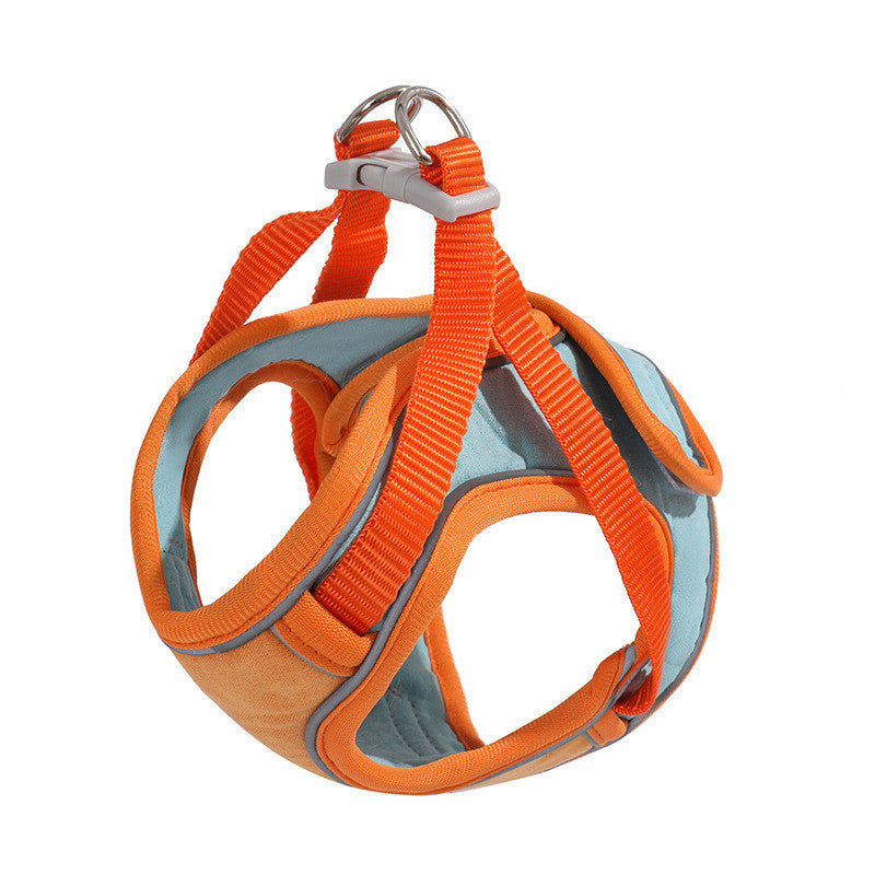 Pet Harness Leash Reflective Anti Escape Walking Set