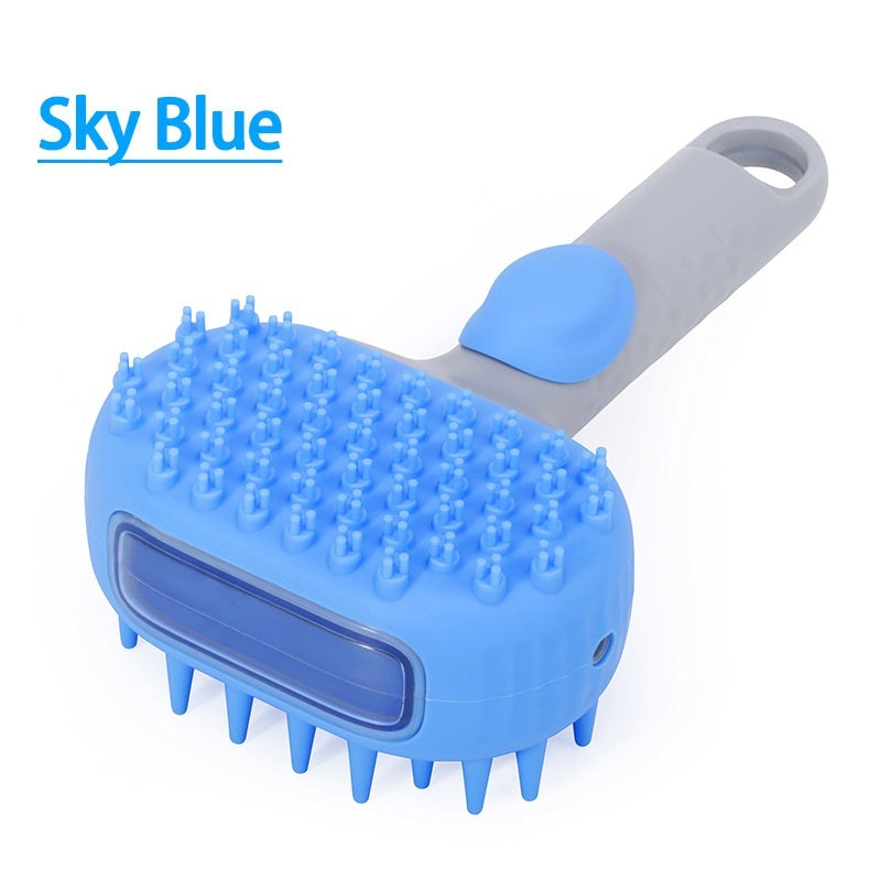 Pet Bath Shower Floating Hair Cleaning Brush