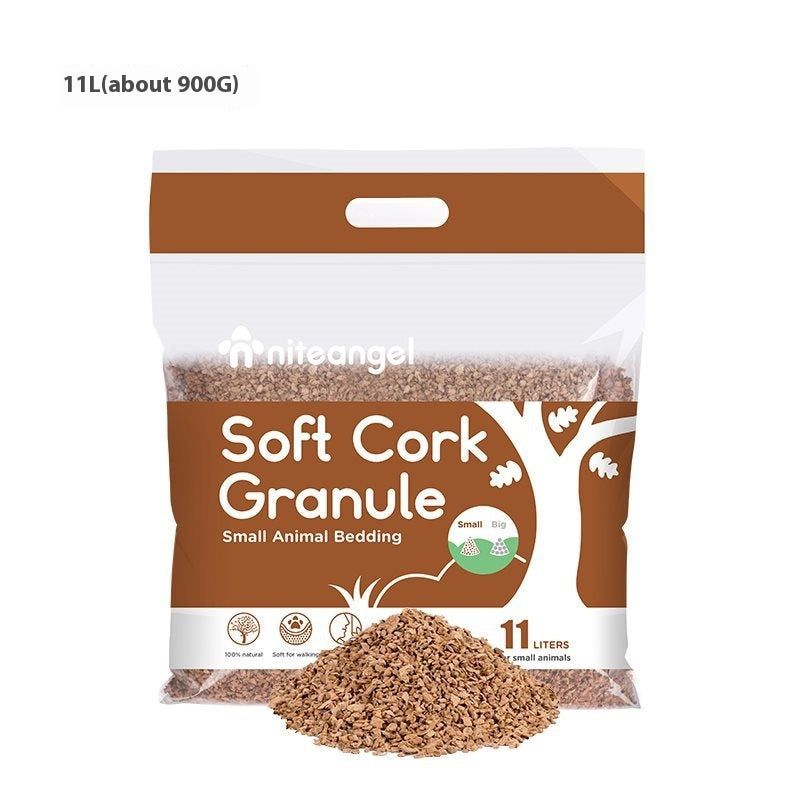 Oak Cork Hamster Bedding Dust Free Cage Landscaping Supplies
