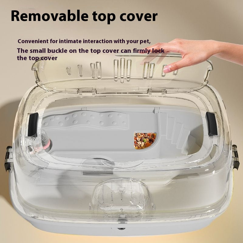 Djungarian Hamster Oversized Acrylic Transparent Cage