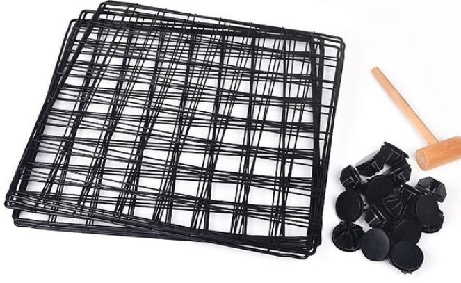 Splicing Teddy Rabbit Cage Isolation Door System