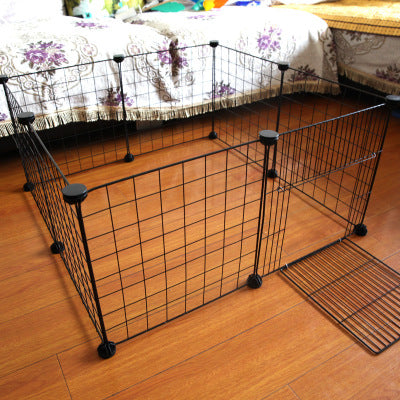 Splicing Teddy Rabbit Cage Isolation Door System