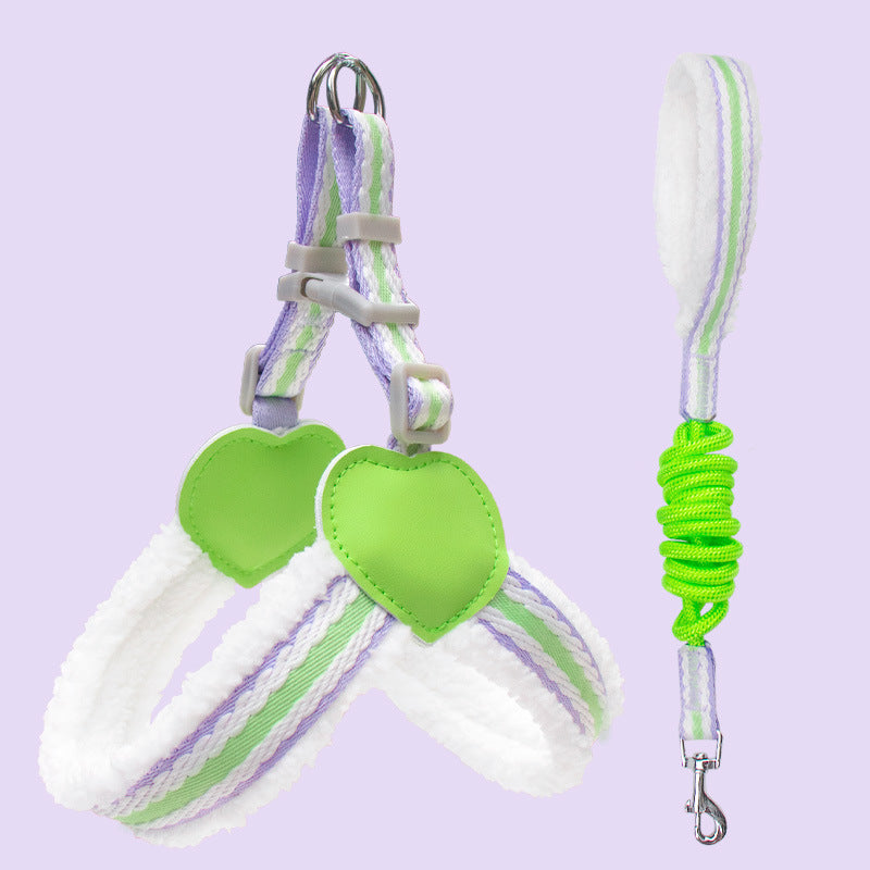 Pet Chest Vest Breathable Summer Walking Leash