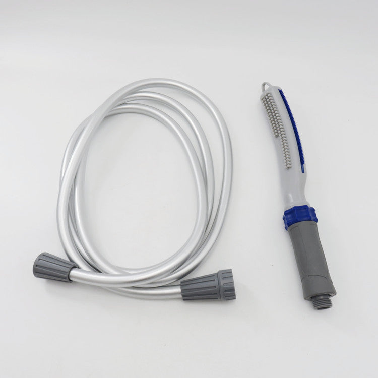 Pet Bath Shower Water Hose Grooming Brush