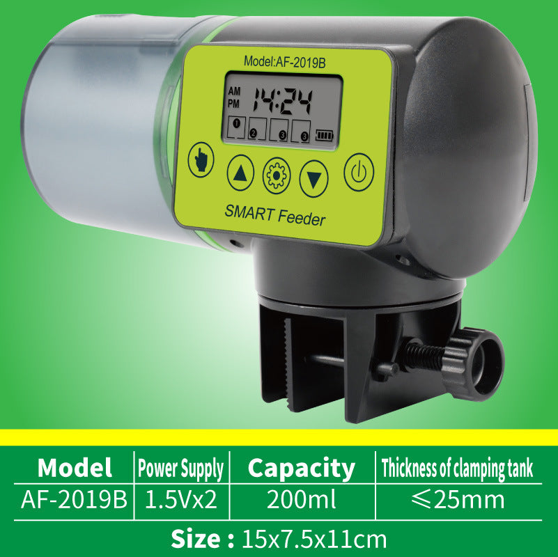 Large Capacity Automatic Fish Feeder Dispenser
