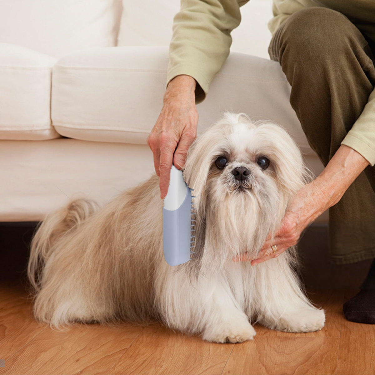 Silicone Pet Massage Brush Grooming Fur Cleaning Comb